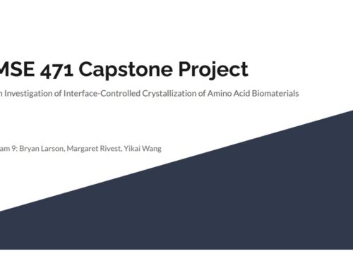 An Investigation of Interface-Controlled Crystallization of Amino Acid Biomaterials